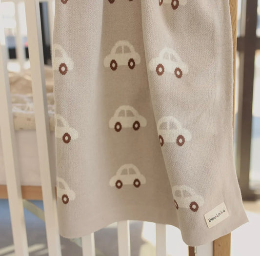 Car Blanket - Beige
