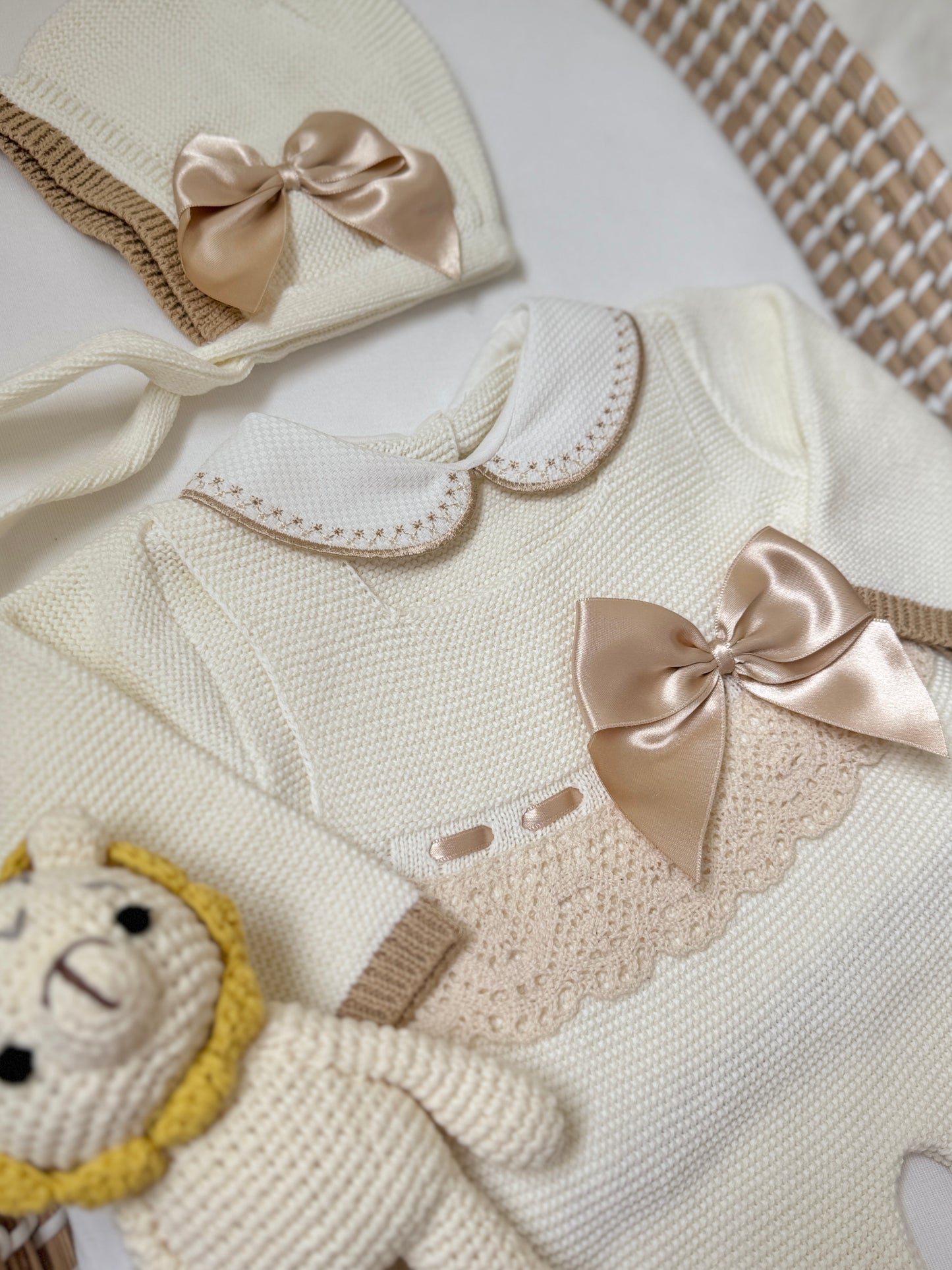 Lucy Overall - Cream/Champagne