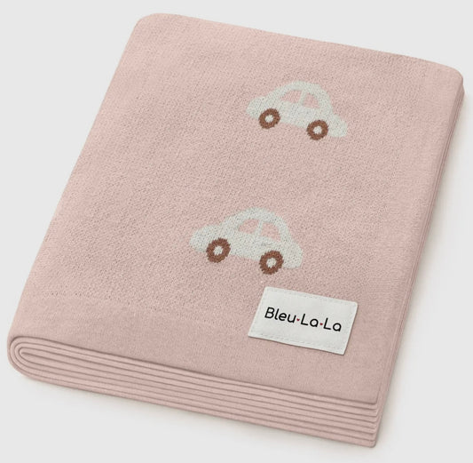 Car Blanket - Pink