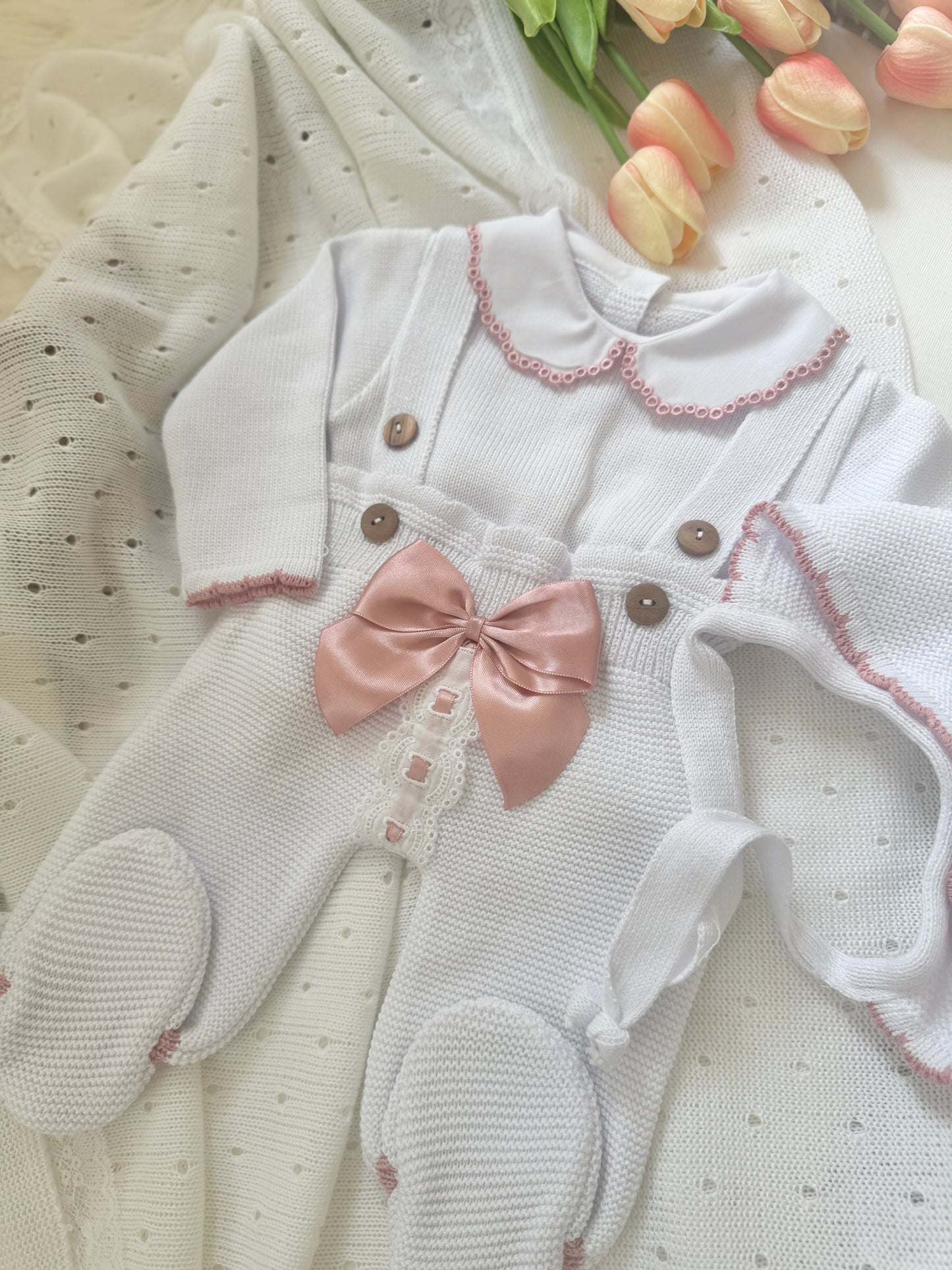 Ophelia Overall - White