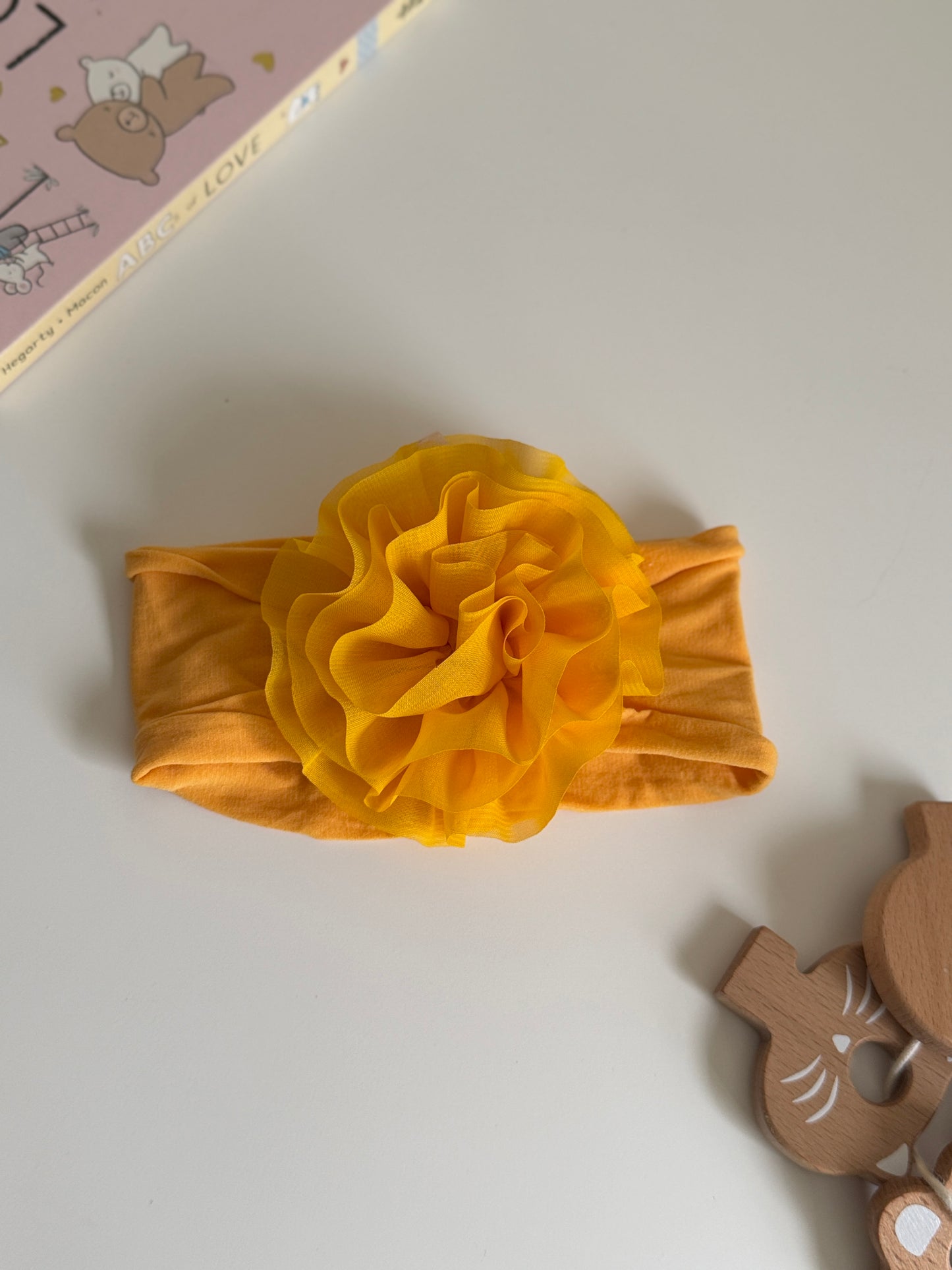 Mustard - Flower Headband