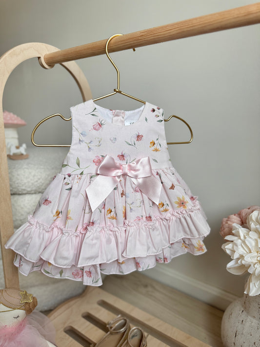 Daisy Dress - Floral Pink