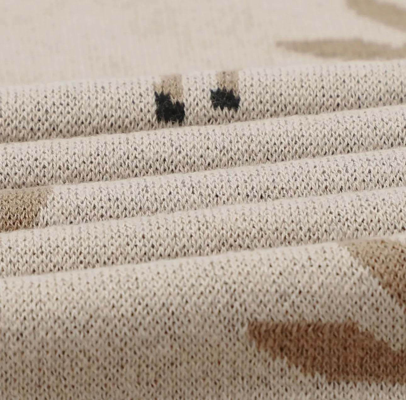Reindeer Blanket - Beige