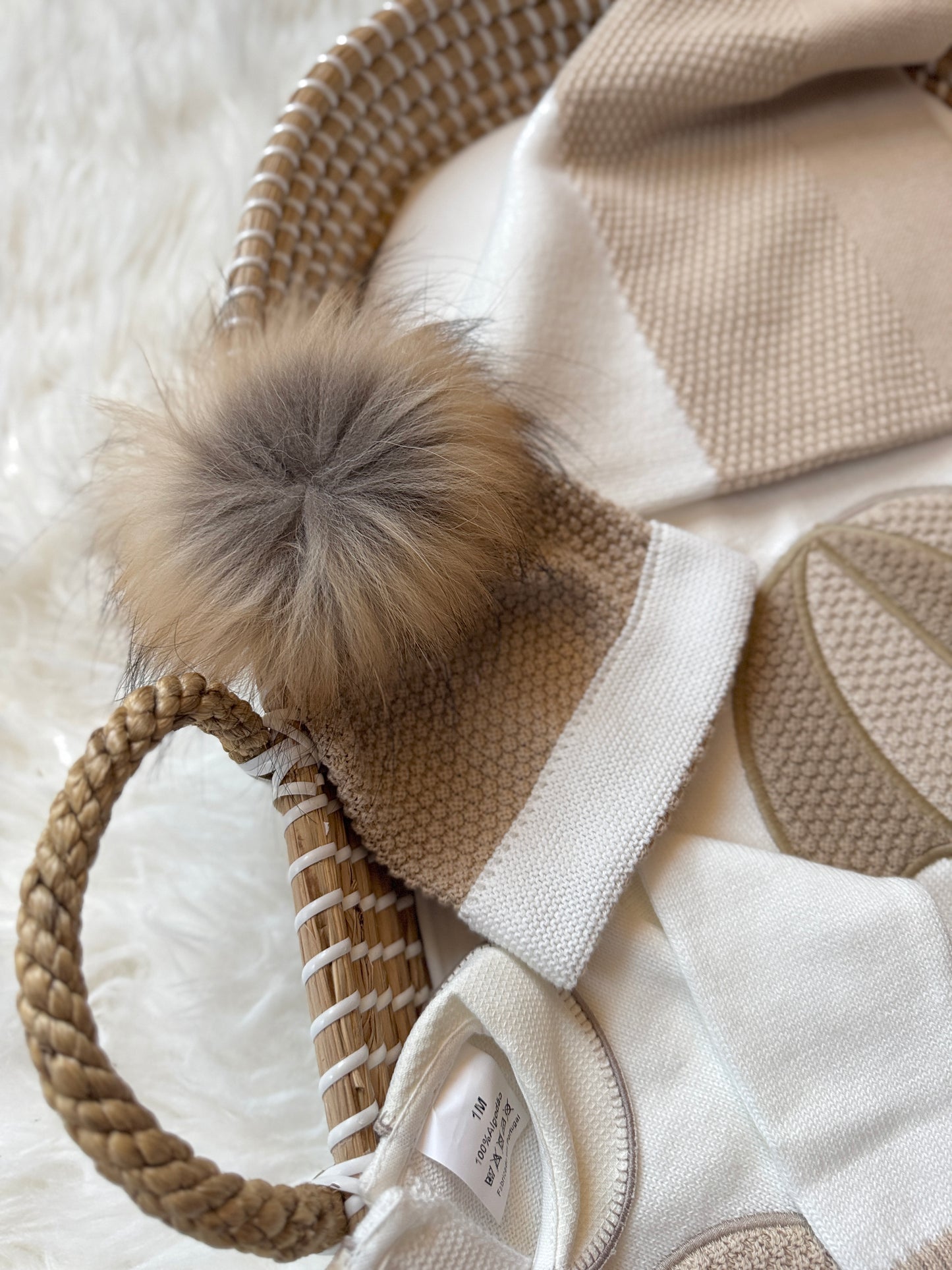 Willow Overall - White/Beige