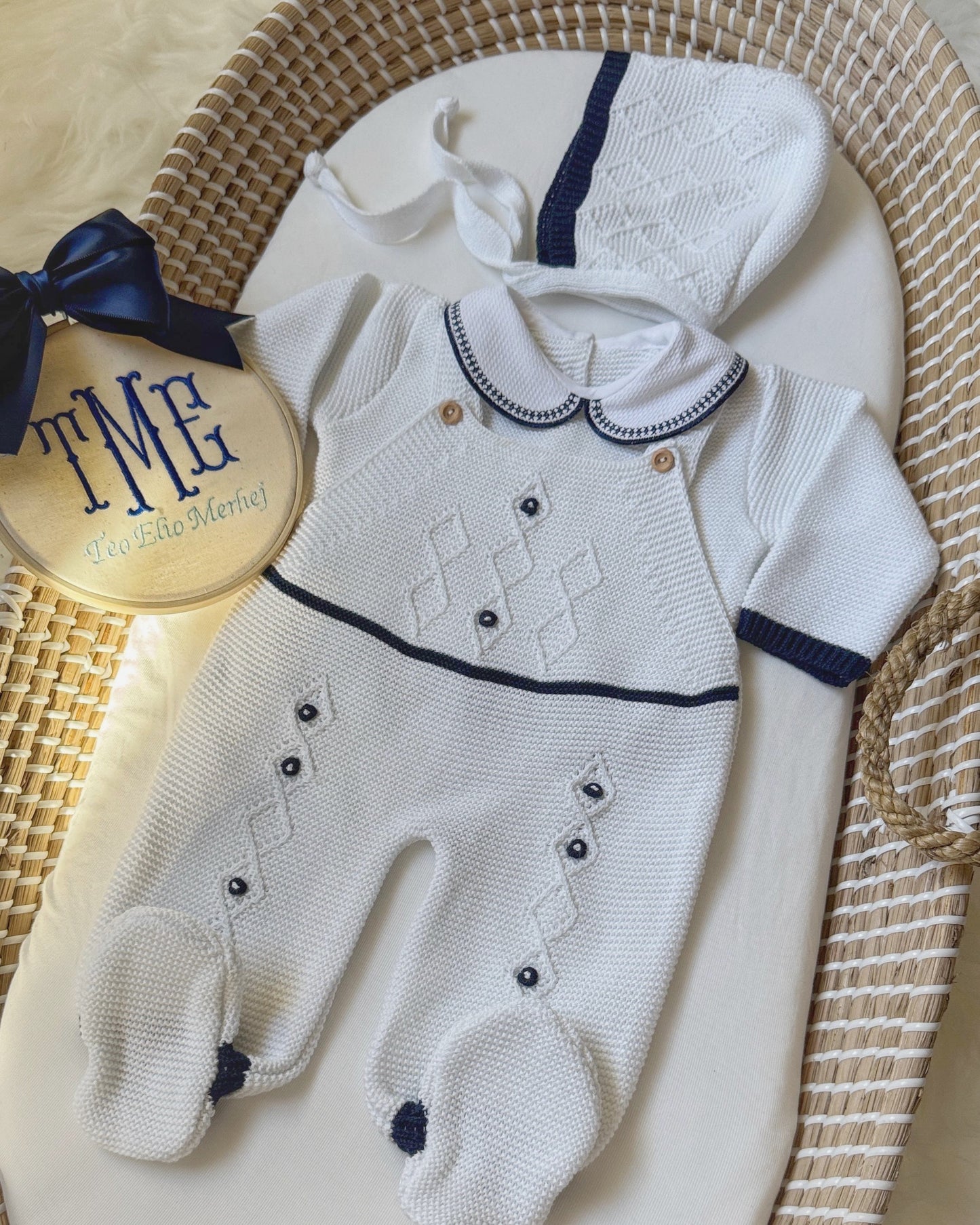 Teo Overall - Navy Blue