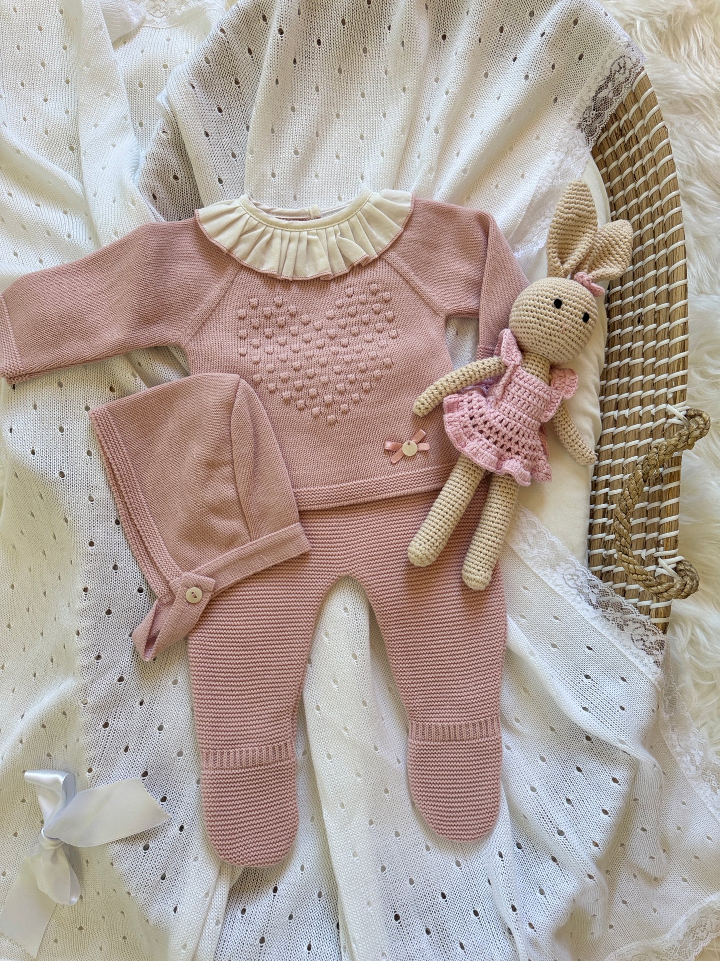 Bryony Heart Set - Pink