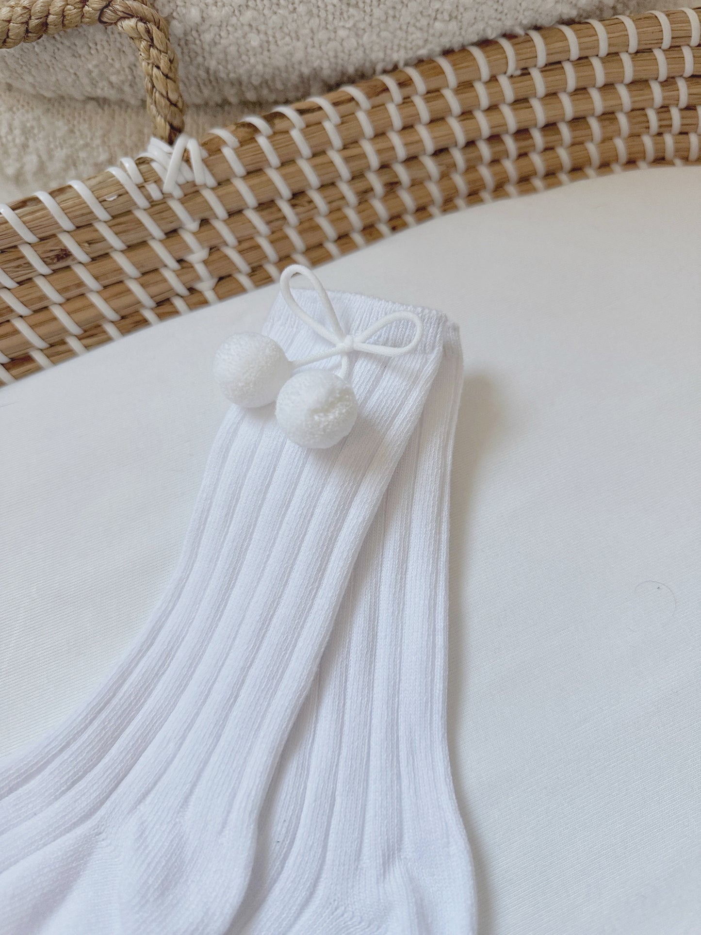 Halo Socks - White