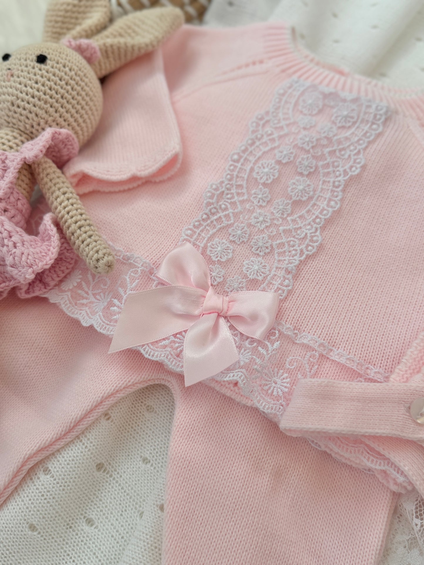 Fidelia Knitted Set - Pink