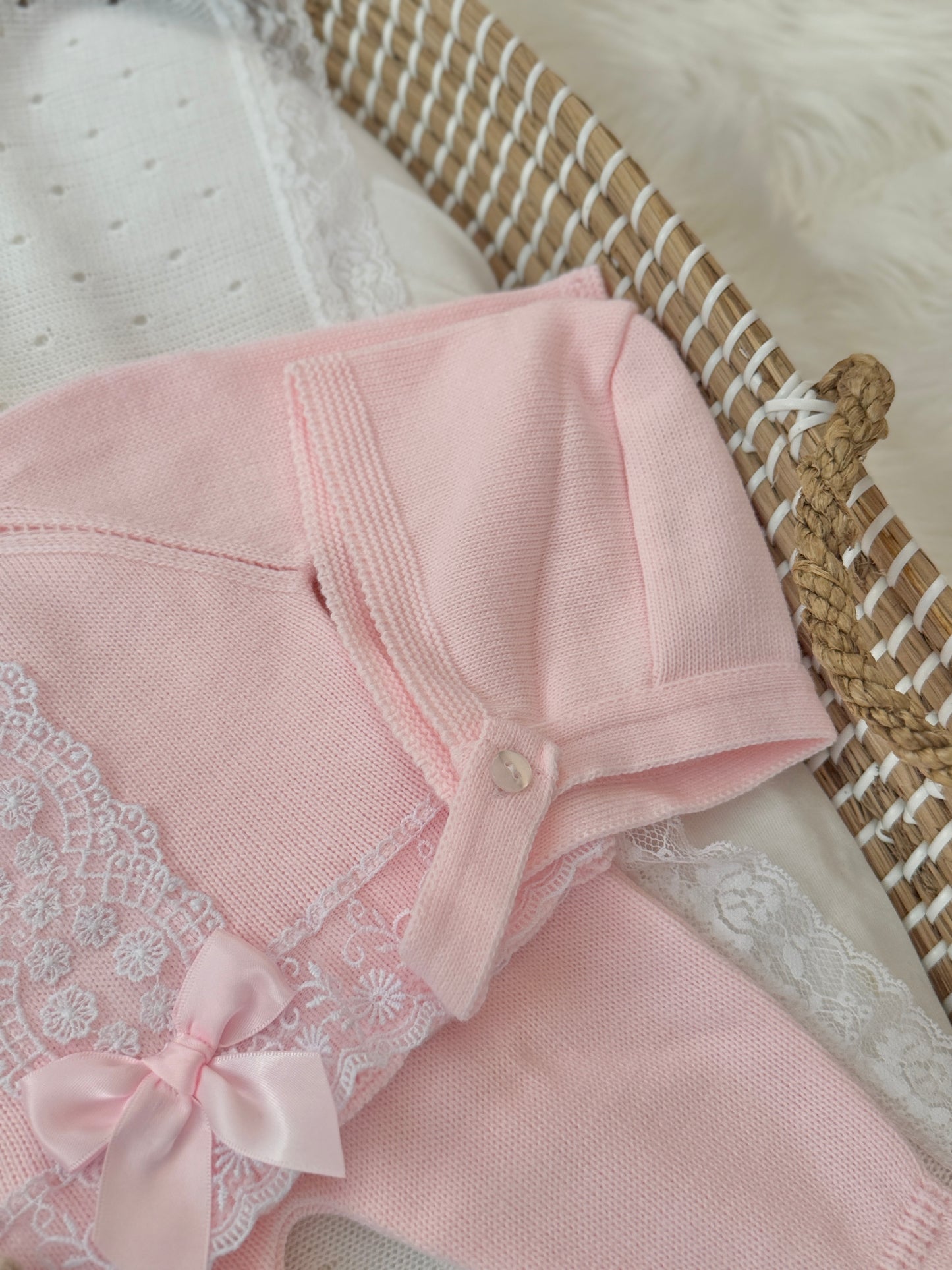 Fidelia Knitted Set - Pink