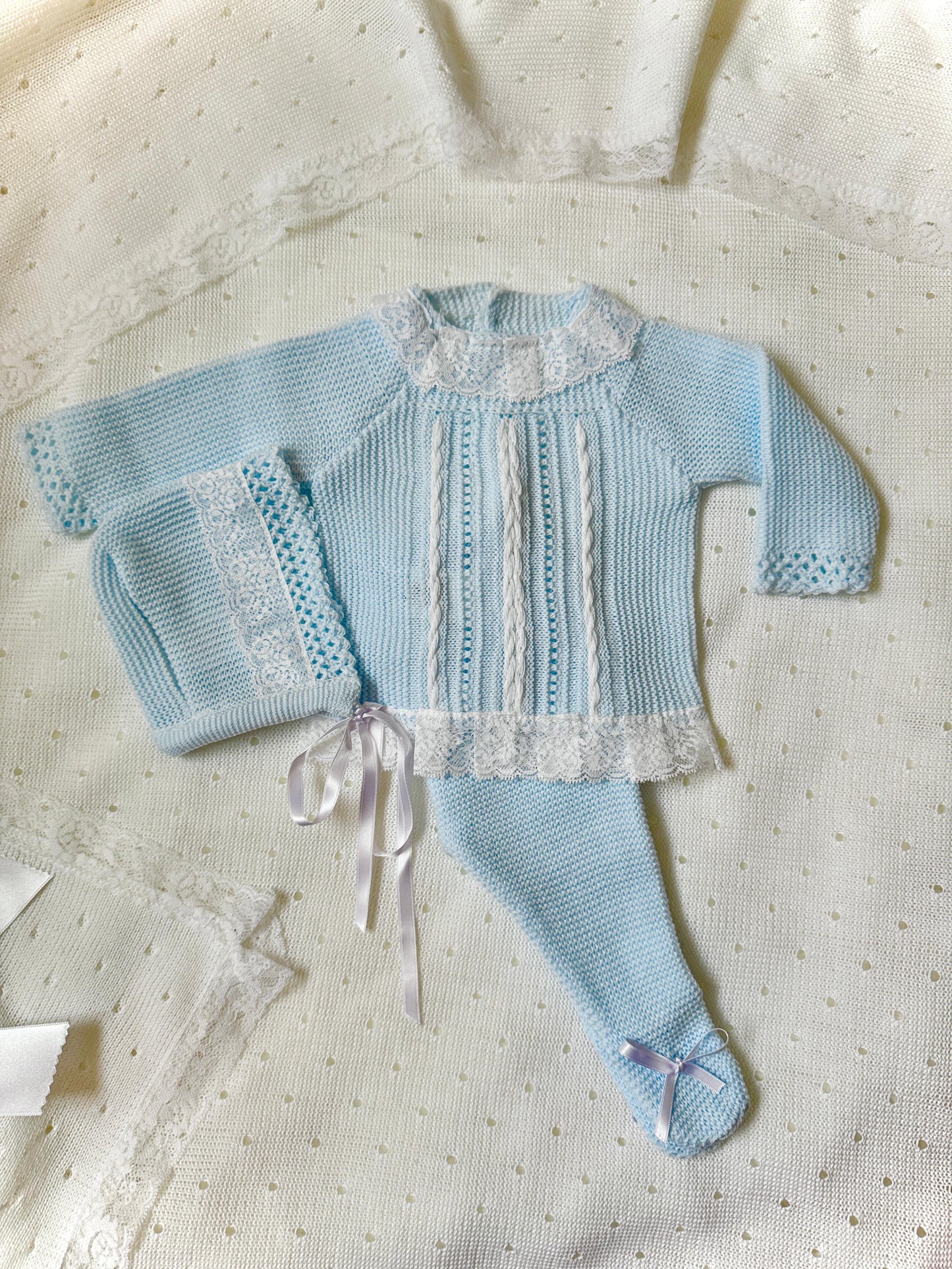 Alex Set - Blue & White