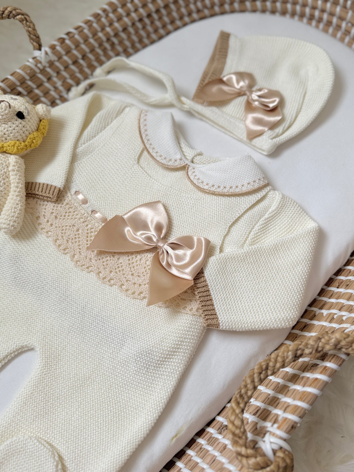Lucy Overall - Cream/Champagne