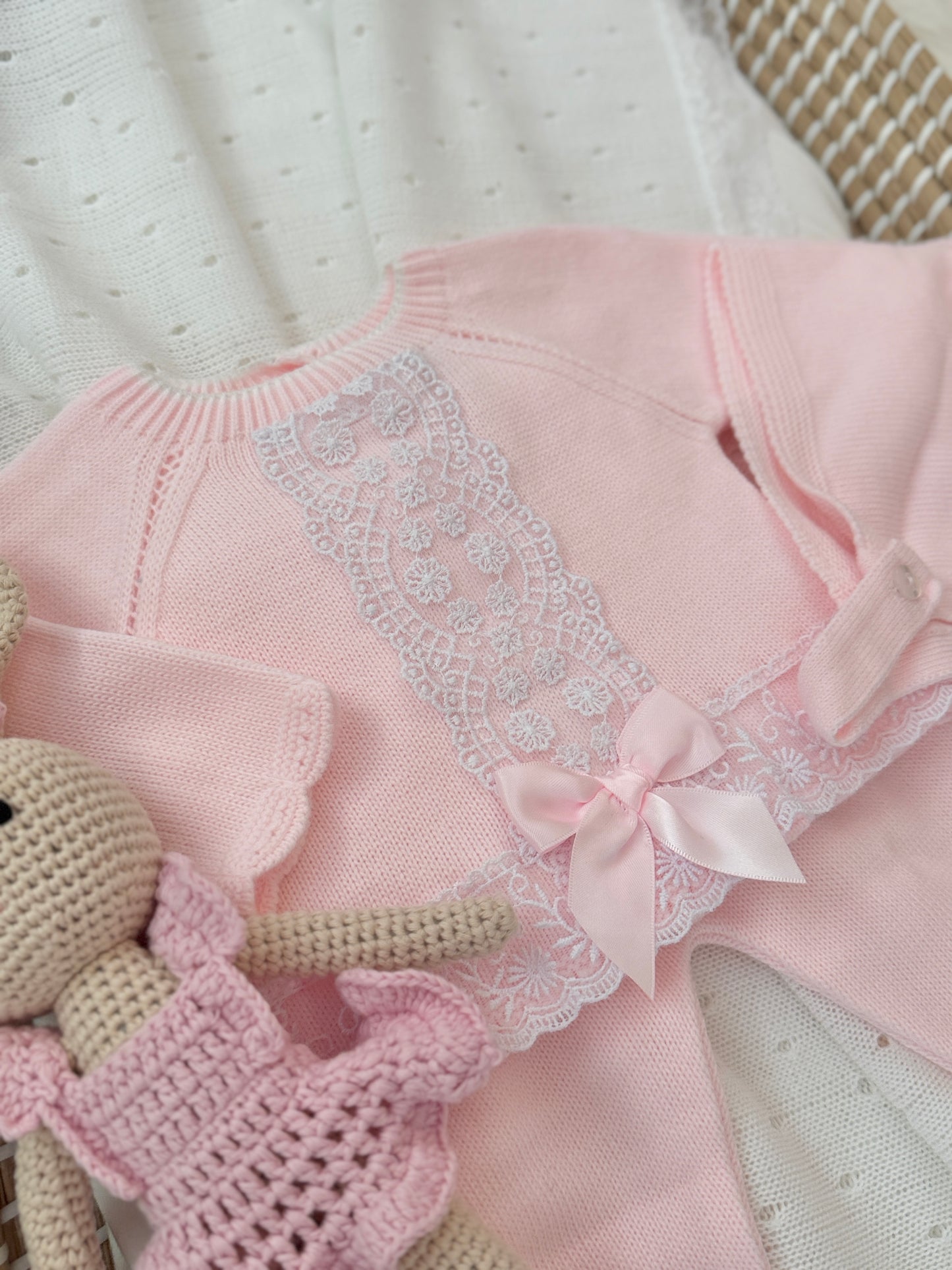 Fidelia Knitted Set - Pink