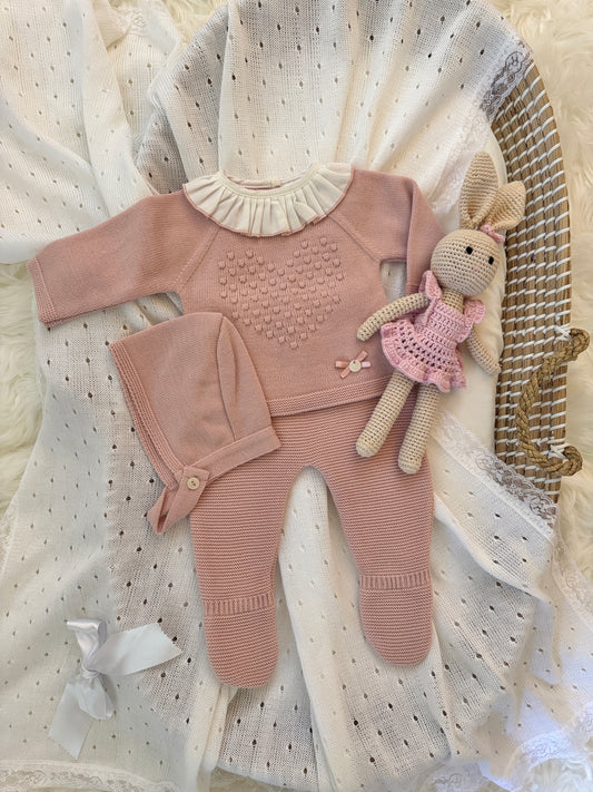 Bryony Heart Set - Pink