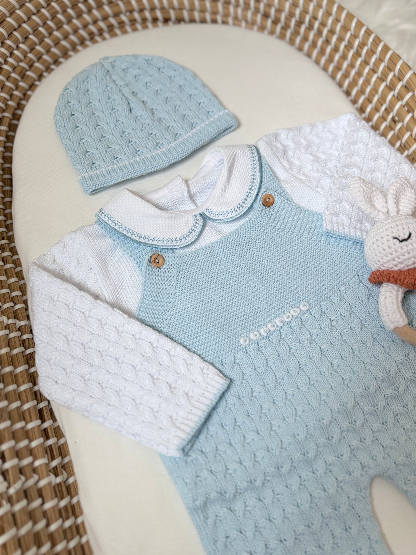 Jude Overall - Light Blue/White