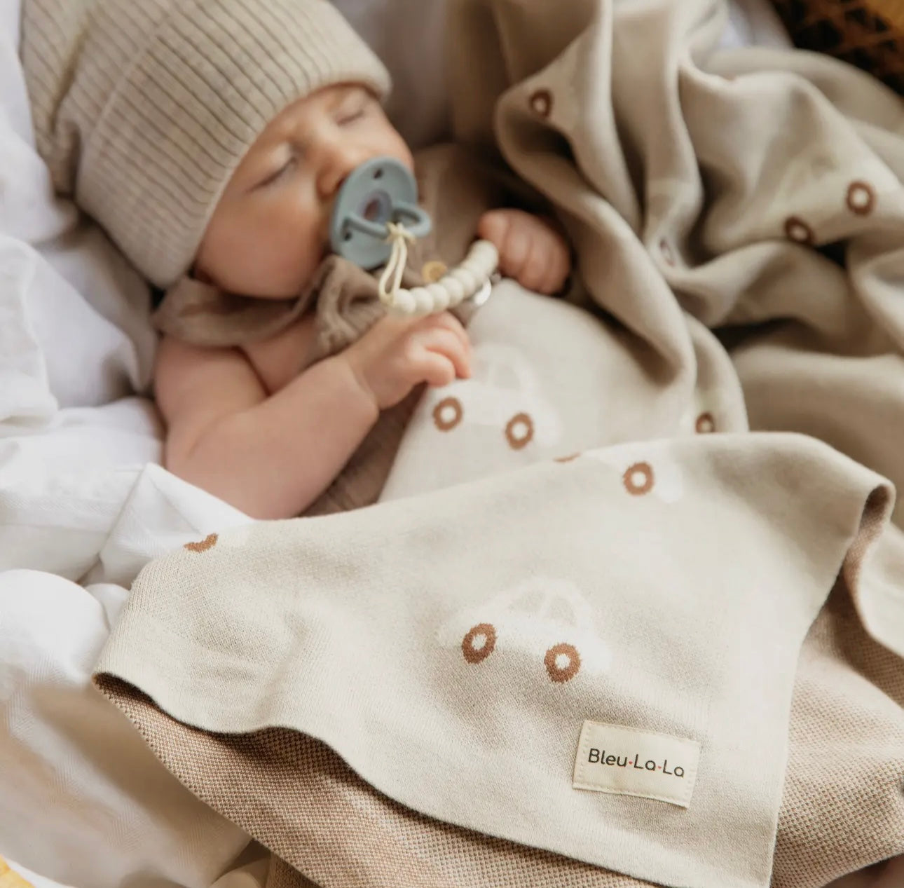 Car Blanket - Beige