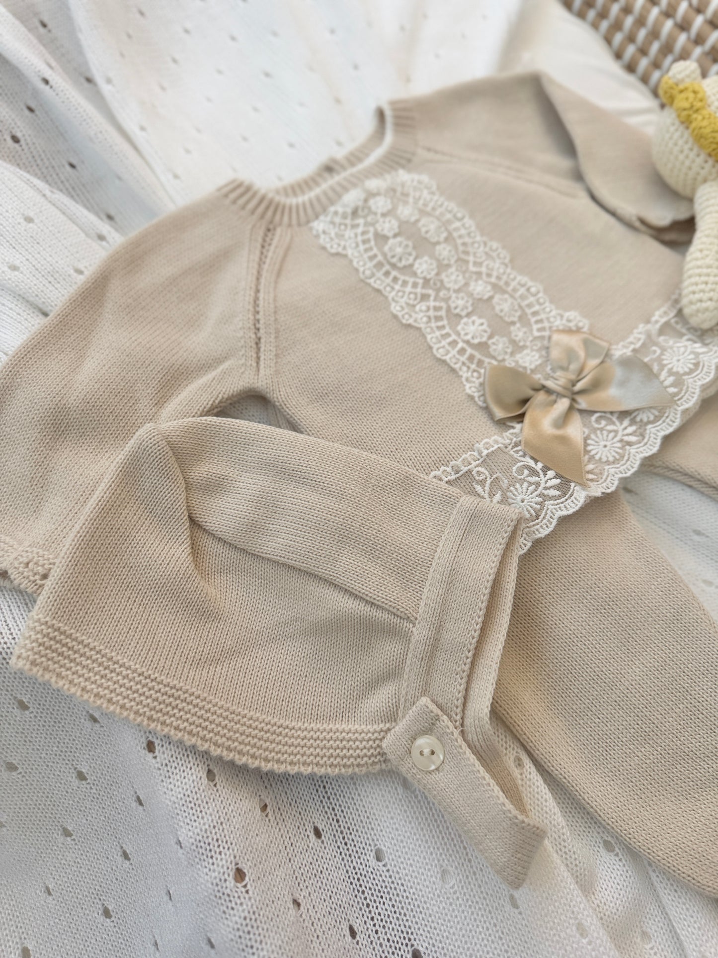 Fidelia Knitted Set - Beige