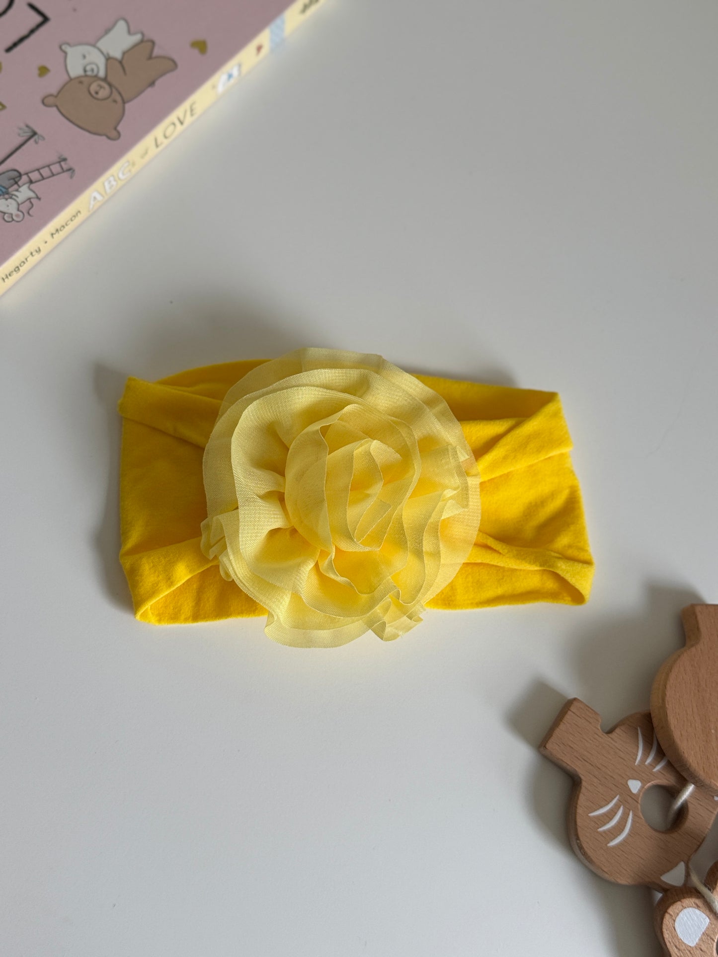 Yellow - Flower Headband