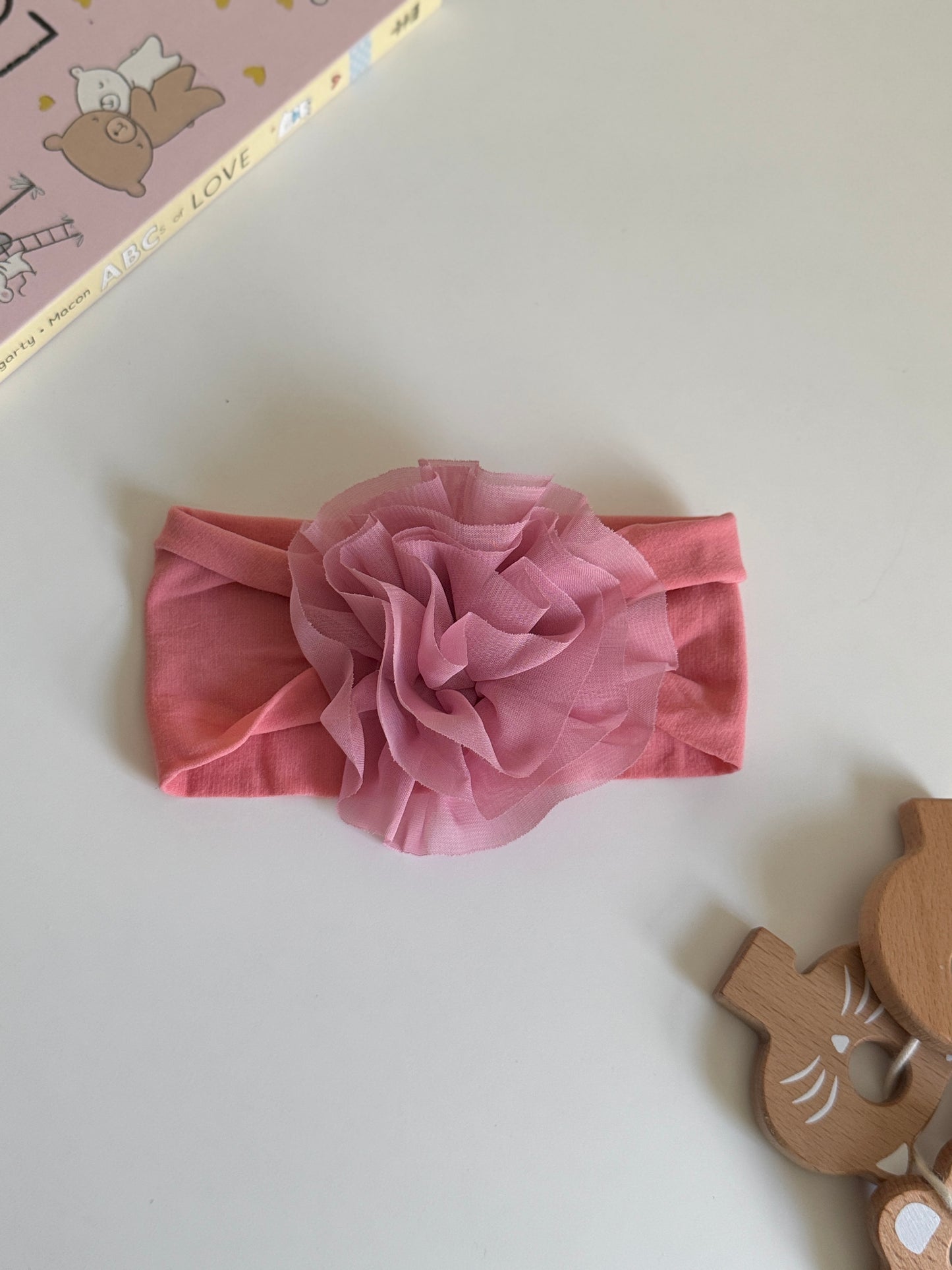 Piglet Pink - Flower Headband