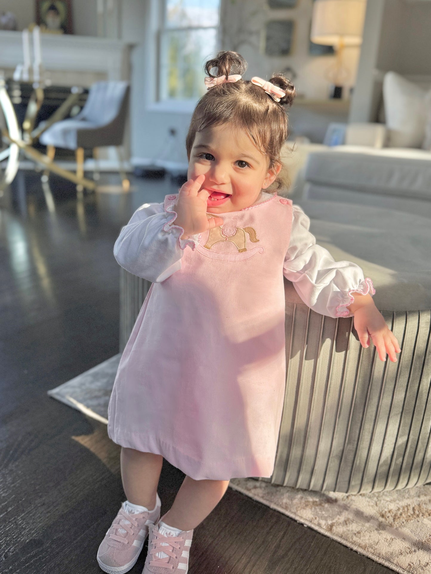 Emma Dress Set - Pink