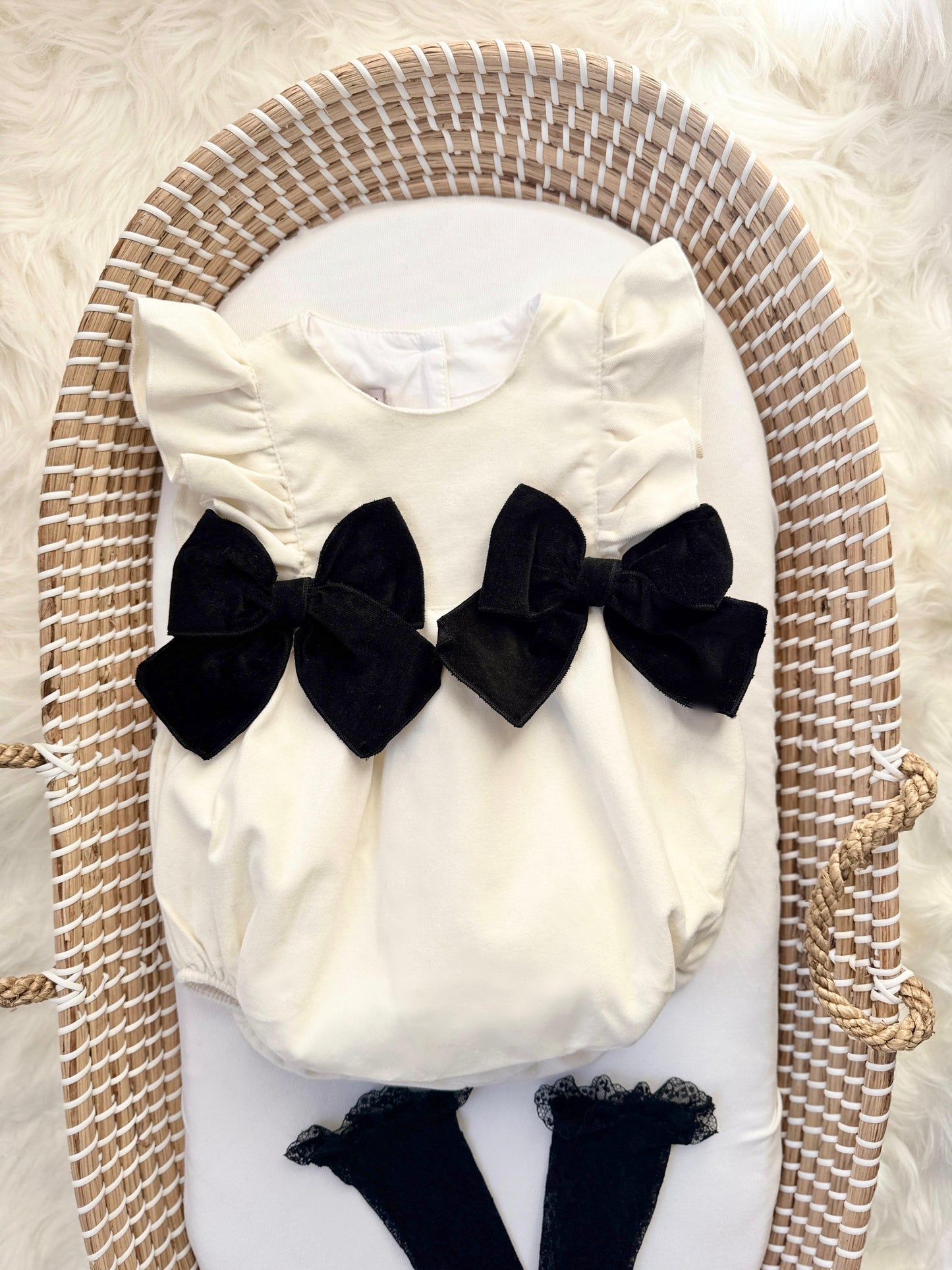 Gia Romper - White