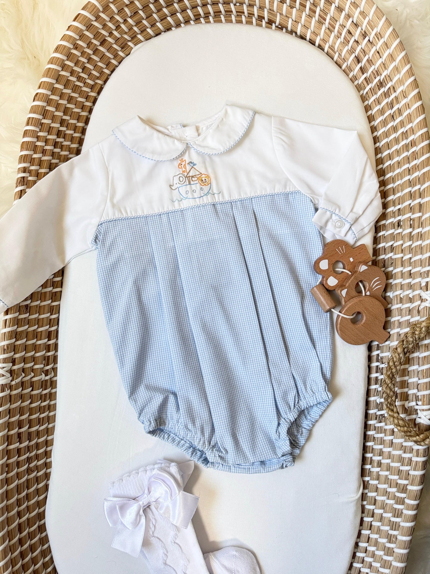 Angel Romper - Blue