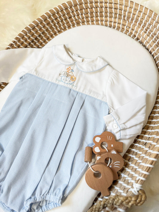 Angel Romper - Blue