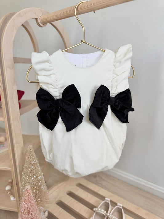 Gia Romper - White