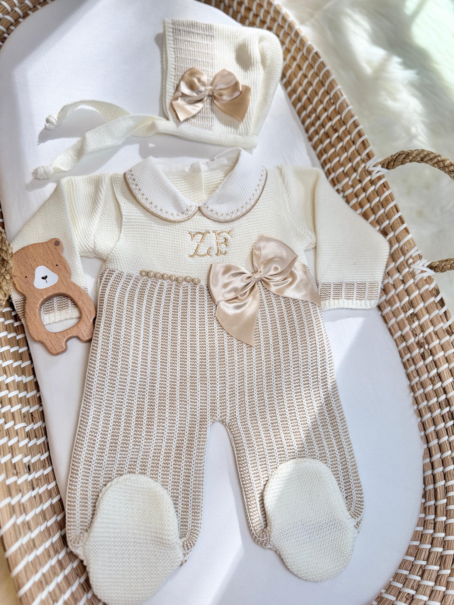 Sandra Overall - White/Champagne