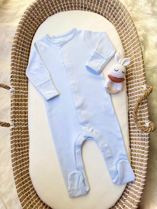 Capri Footie - Blue