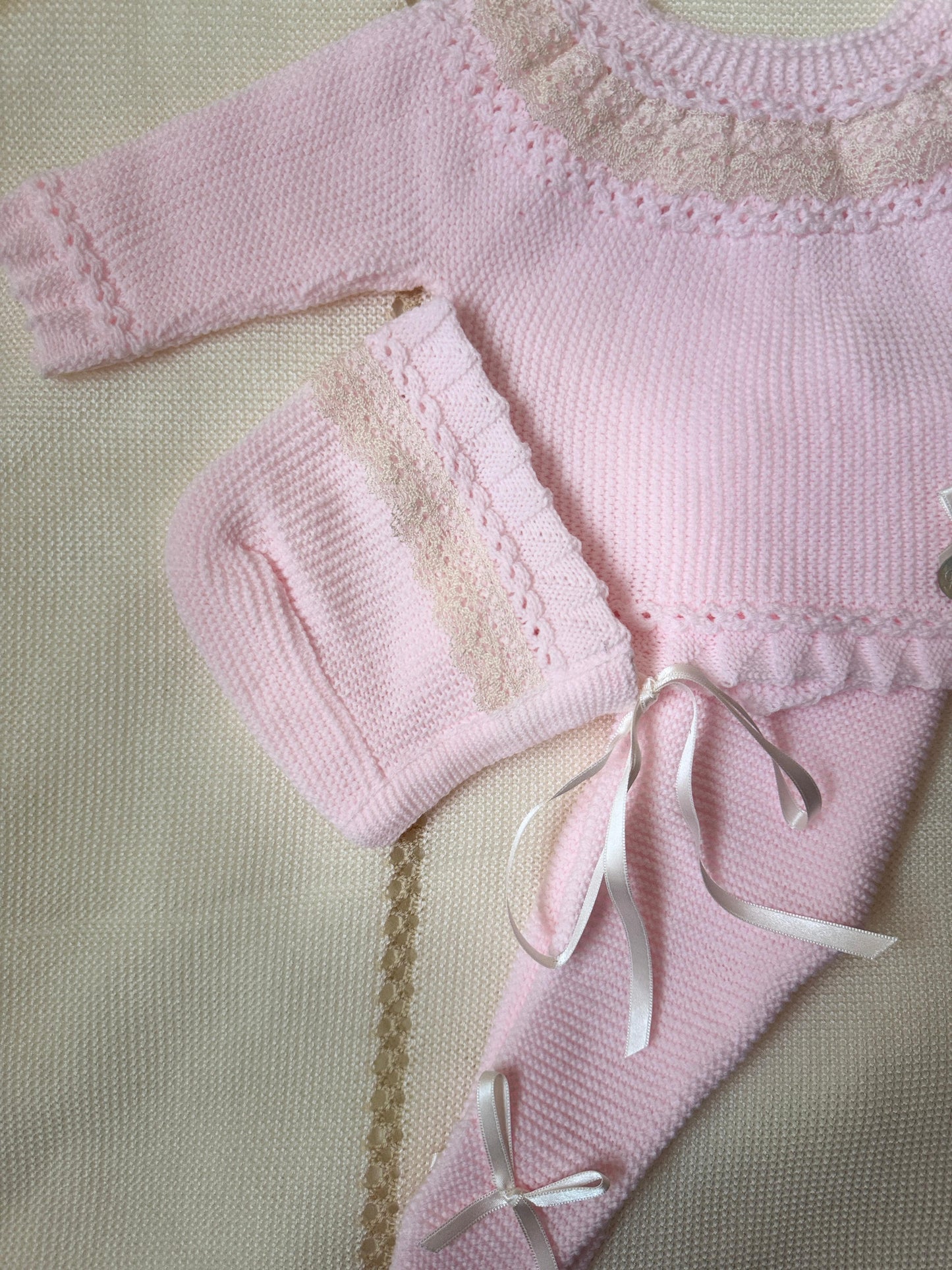 Lucian Set - Pink & Beige