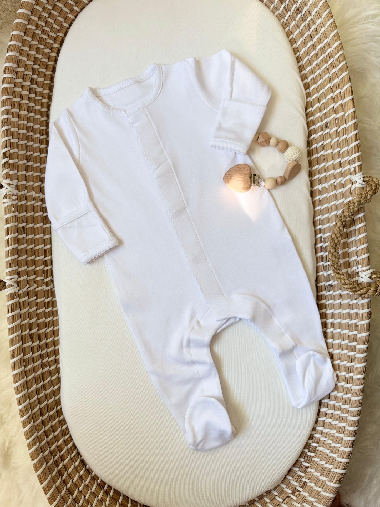 Capri Footie - White