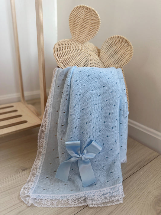 Caramelo Blanket - Blue
