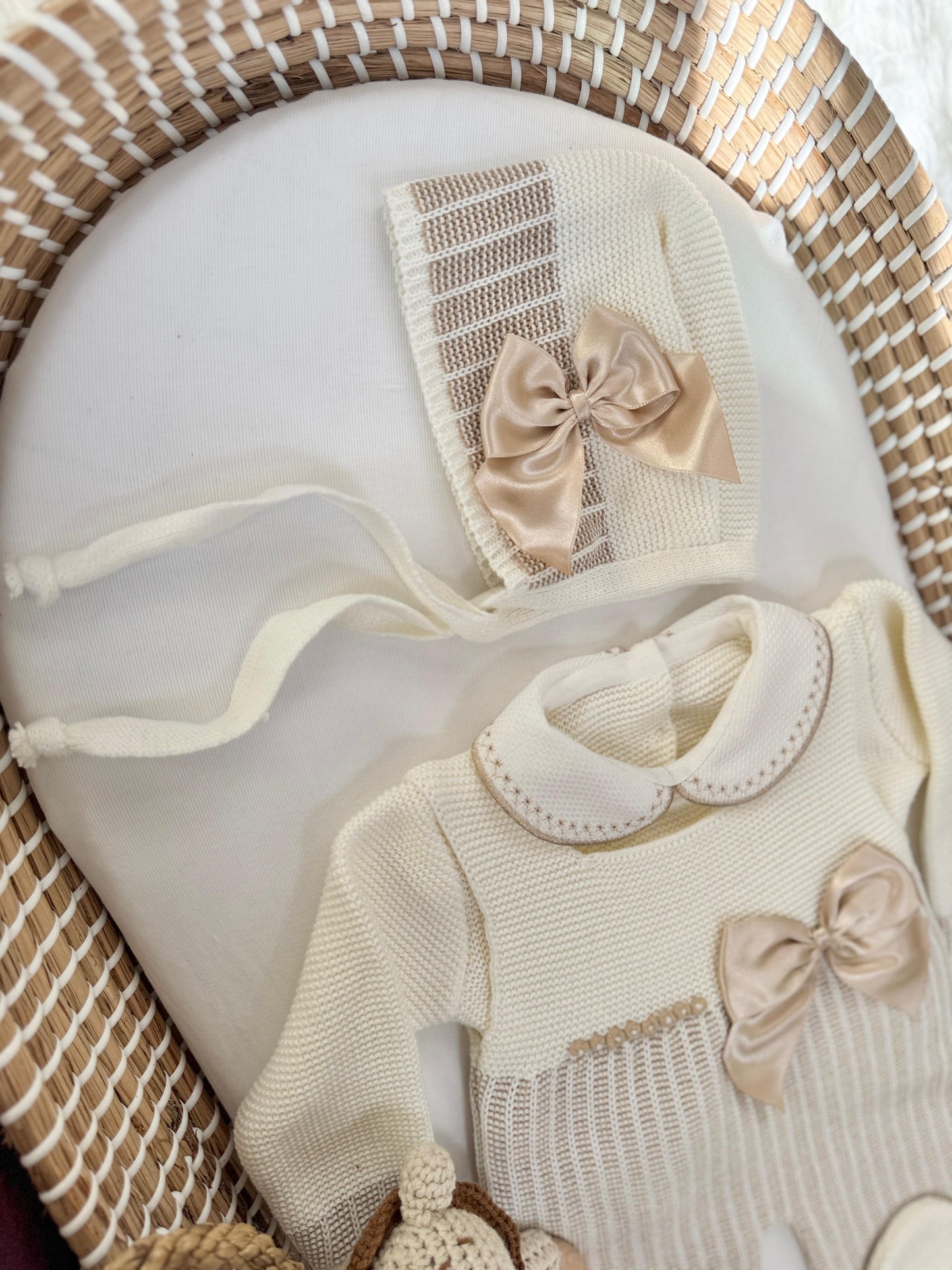 Sandra Overall - White/Champagne