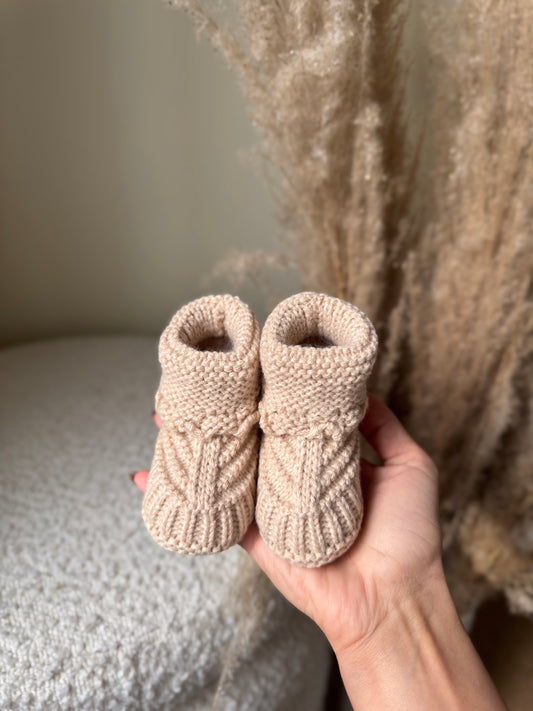 Jayden Booties - Beige