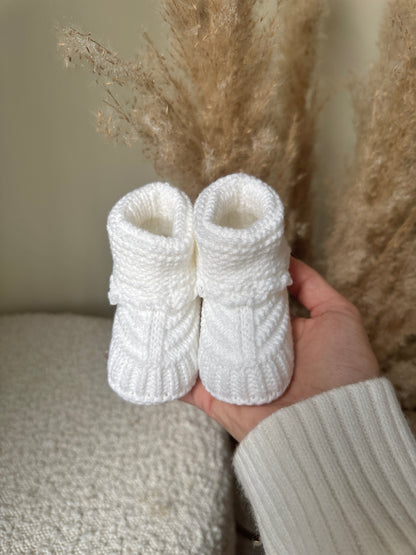 Jayden Booties - White