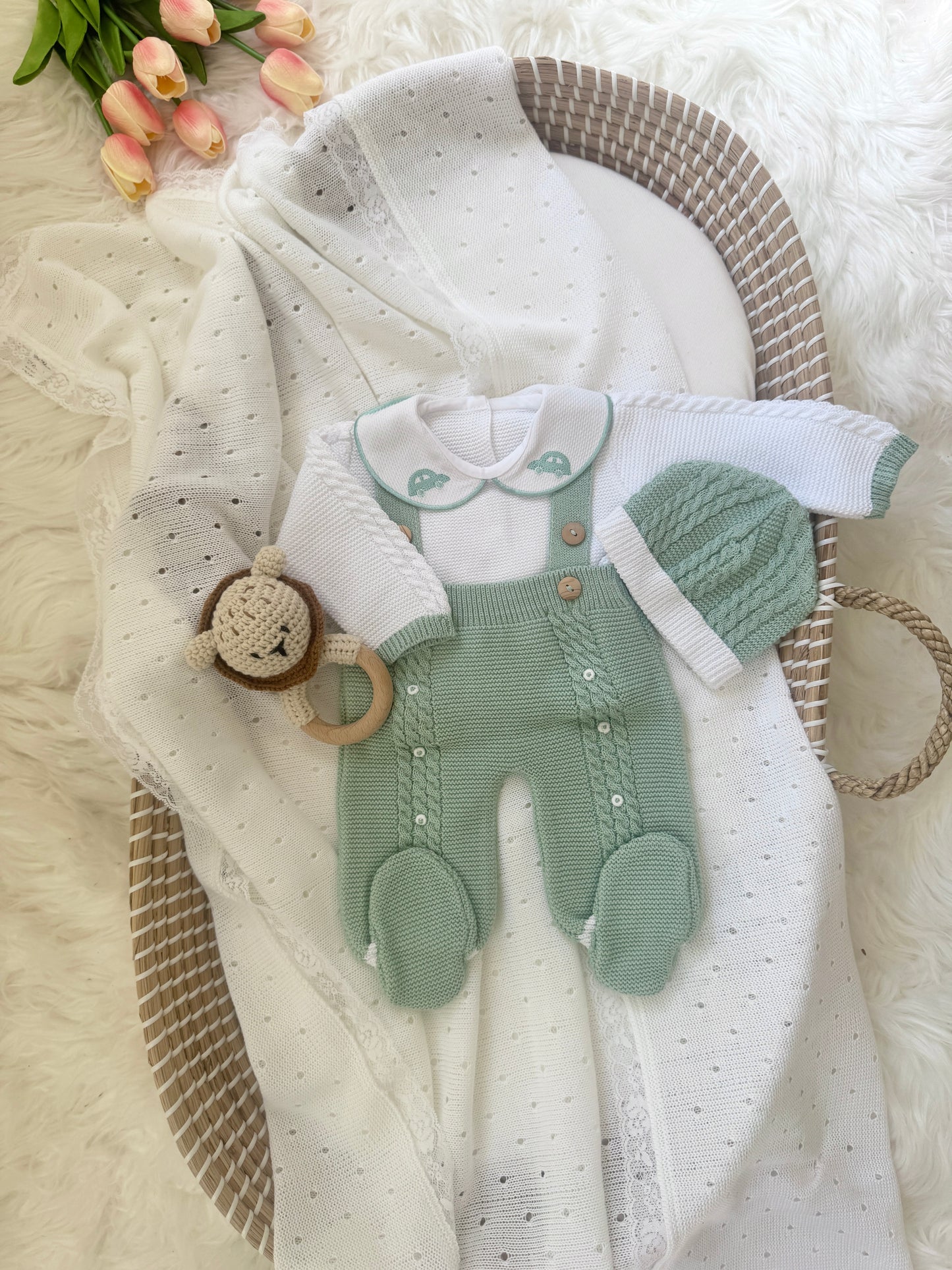 Carlo Overall - Sage Green