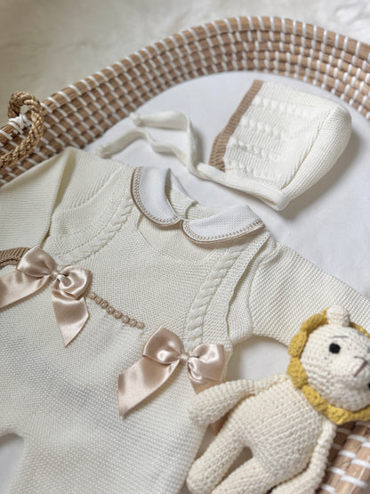 Maryana Overall - Cream/Champagne