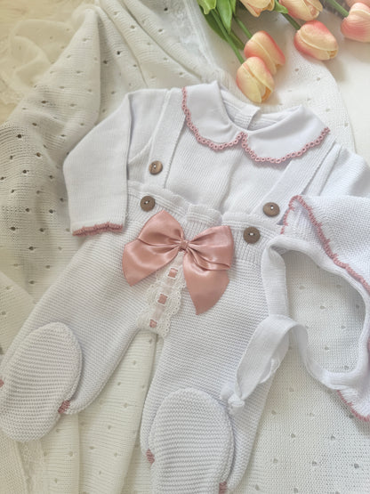 Ophelia Overall - White