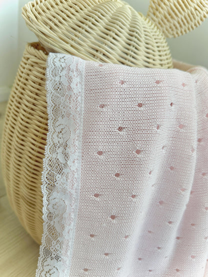 Manta Caramelo - Rosa