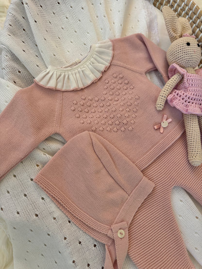 Bryony Heart Set - Pink