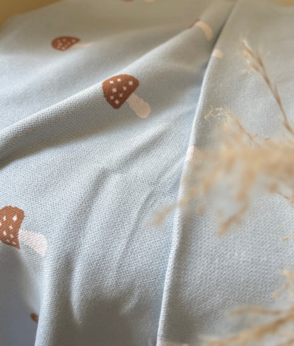 Manta de hongos - Azul