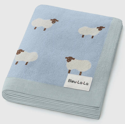 Sheep Blanket - Blue