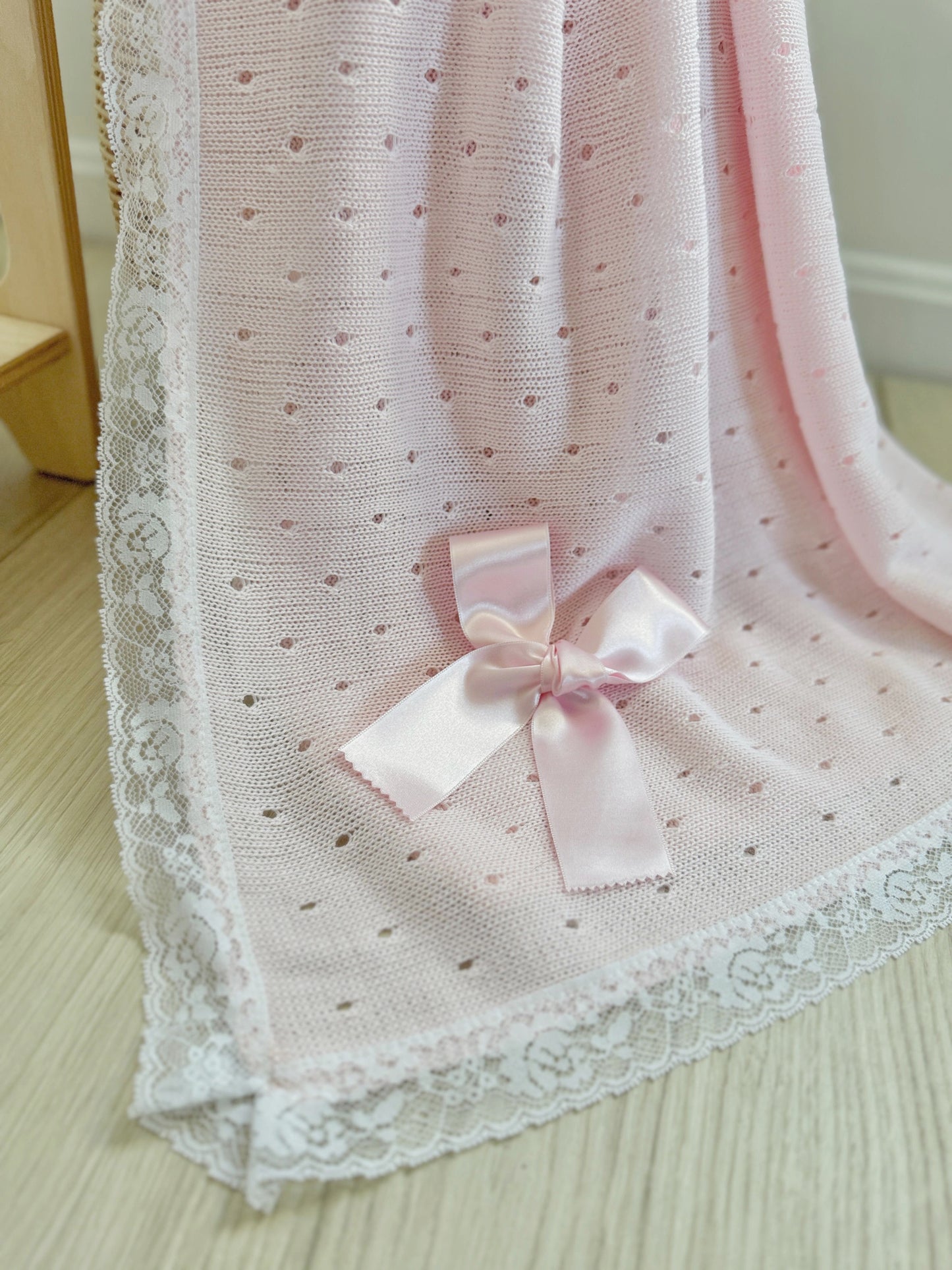 Manta Caramelo - Rosa