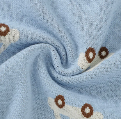 Car Blanket - Blue