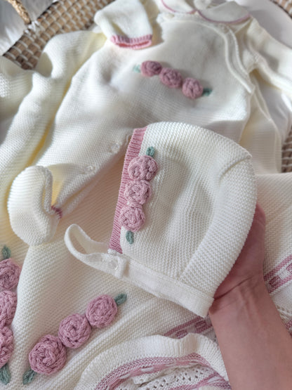 Rose Overall - White