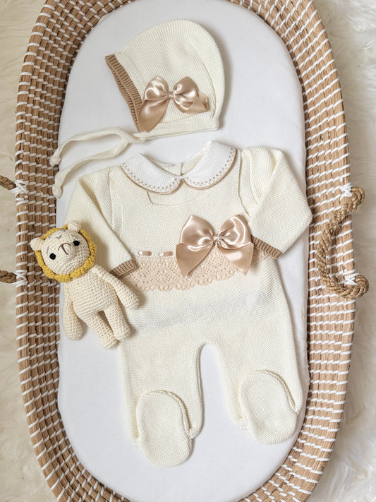 Lucy Overall - Cream/Champagne