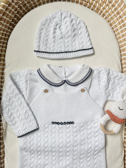Jude Overall - White/Navy Blue