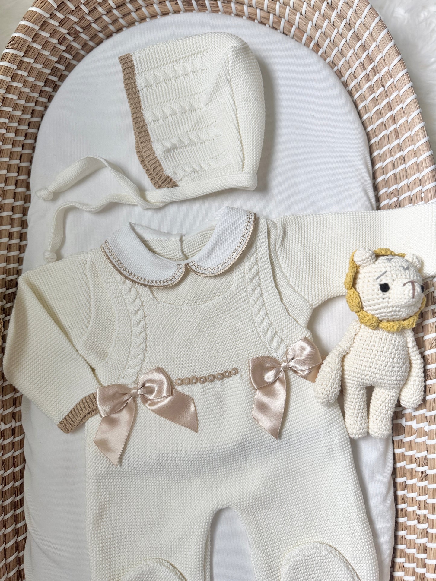 Maryana Overall - Cream/Champagne