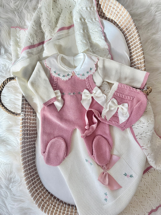 Alana Overall - Dusty Pink