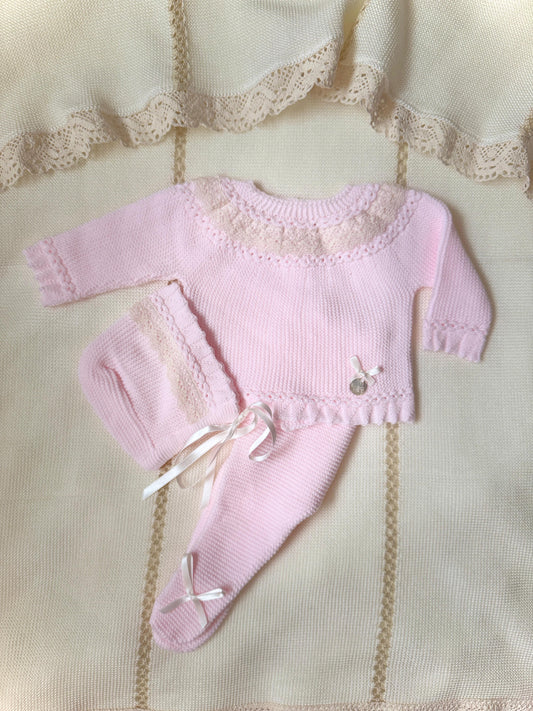 Lucian Set - Pink & Beige